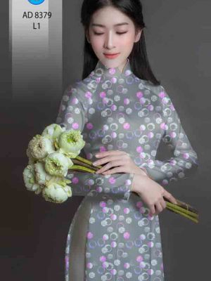 Vải áo dài chấm bi thiết kế 2020 AD 8379 24 1603860931 833 Vai ao dai cham bi thiet ke 2020 AD 8379