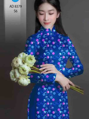 Vải áo dài chấm bi thiết kế 2020 AD 8379 25 1603860931 838 Vai ao dai cham bi thiet ke 2020 AD 8379