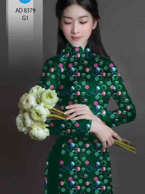 Vải áo dài chấm bi thiết kế 2020 AD 8379 33 1603860933 401 Vai ao dai cham bi thiet ke 2020 AD 8379