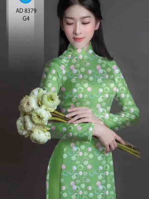 Vải áo dài chấm bi thiết kế 2020 AD 8379 35 1603860933 604 Vai ao dai cham bi thiet ke 2020 AD 8379