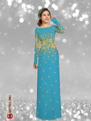 Vải áo dài hoa nhí kiểu mới AD HT7521 22 1603938661 310 Vai ao dai hoa nhi kieu moi AD HT7521