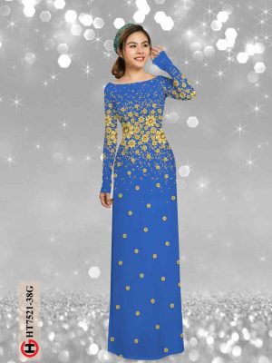 Vải áo dài hoa nhí kiểu mới AD HT7521 23 1603938661 324 Vai ao dai hoa nhi kieu moi AD HT7521