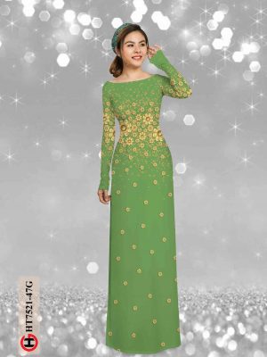 Vải áo dài hoa nhí kiểu mới AD HT7521 26 1603938662 384 Vai ao dai hoa nhi kieu moi AD HT7521