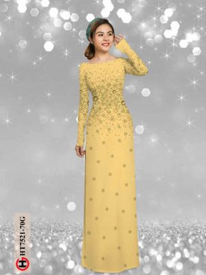 Vải áo dài hoa nhí kiểu mới AD HT7521 30 1603938663 816 Vai ao dai hoa nhi kieu moi AD HT7521