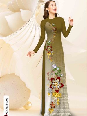 Vải áo dài hoa văn mới ra AD GH7523 18 1603940865 493 Vai ao dai hoa van moi ra AD GH7523