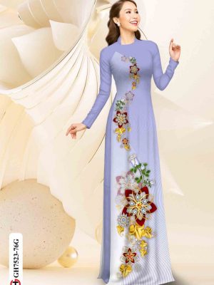 Vải áo dài hoa văn mới ra AD GH7523 19 1603940865 584 Vai ao dai hoa van moi ra AD GH7523