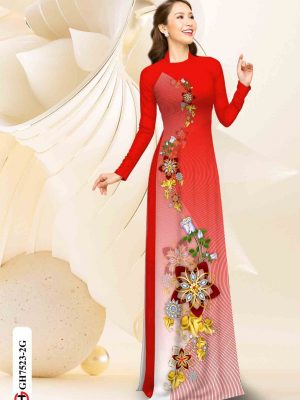 Vải áo dài hoa văn mới ra AD GH7523 22 1603940866 19 Vai ao dai hoa van moi ra AD GH7523