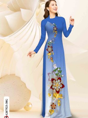 Vải áo dài hoa văn mới ra AD GH7523 23 1603940866 576 Vai ao dai hoa van moi ra AD GH7523