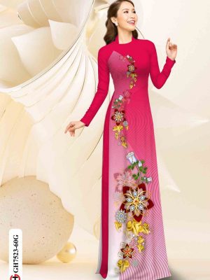 Vải áo dài hoa văn mới ra AD GH7523 24 1603940867 561 Vai ao dai hoa van moi ra AD GH7523