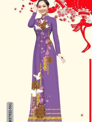 Vải áo dài hoa đào thiết kế 2020 AD HT7522 18 1603941016 568 Vai ao dai hoa dao thiet ke 2020 AD HT7522