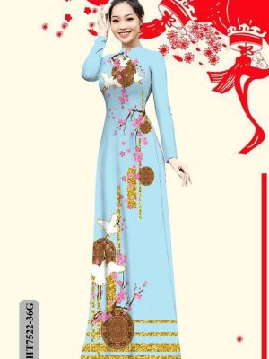 Vải áo dài hoa đào thiết kế 2020 AD HT7522 25 1603941018 669 Vai ao dai hoa dao thiet ke 2020 AD HT7522