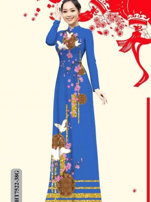Vải áo dài hoa đào thiết kế 2020 AD HT7522 27 1603941019 548 Vai ao dai hoa dao thiet ke 2020 AD HT7522