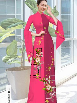 Vải áo dài hoa in 3D mới ra AD KC7525 19 1603941405 340 Vai ao dai hoa in 3D moi ra AD KC7525