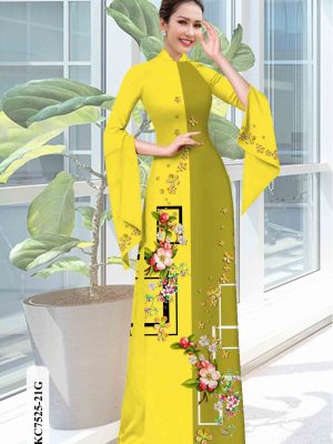 Vải áo dài hoa in 3D mới ra AD KC7525 20 1603941405 640 Vai ao dai hoa in 3D moi ra AD KC7525