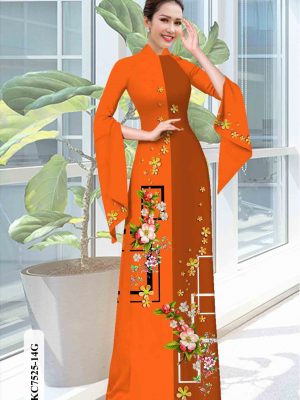 Vải áo dài hoa in 3D mới ra AD KC7525 18 1603941405 845 Vai ao dai hoa in 3D moi ra AD KC7525