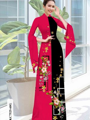Vải áo dài hoa in 3D mới ra AD KC7525 24 1603941406 496 Vai ao dai hoa in 3D moi ra AD KC7525
