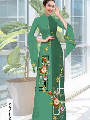 Vải áo dài hoa in 3D mới ra AD KC7525 22 1603941406 567 Vai ao dai hoa in 3D moi ra AD KC7525