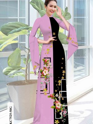 Vải áo dài hoa in 3D mới ra AD KC7525 23 1603941406 927 Vai ao dai hoa in 3D moi ra AD KC7525
