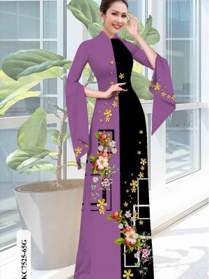 Vải áo dài hoa in 3D mới ra AD KC7525 26 1603941407 648 Vai ao dai hoa in 3D moi ra AD KC7525