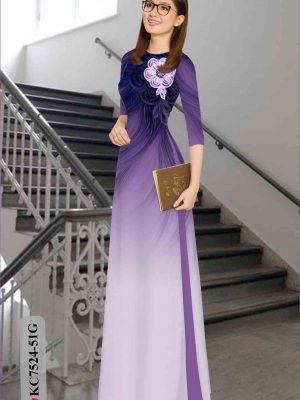 Vải áo dài hoa văn thiết kế 2020 AD KC7524 22 1603941582 189 Vai ao dai hoa van thiet ke 2020 AD KC7524