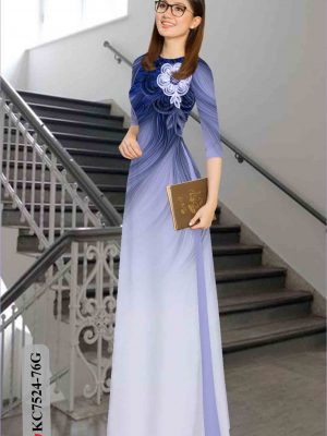 Vải áo dài hoa văn thiết kế 2020 AD KC7524 29 1603941583 93 Vai ao dai hoa van thiet ke 2020 AD KC7524