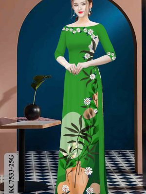 Vải áo dài hoa in 3D thiết kế 2020 AD KC7533 21 1604035375 882 Vai ao dai hoa in 3D thiet ke 2020 AD