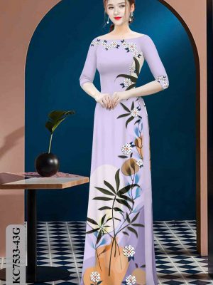 Vải áo dài hoa in 3D thiết kế 2020 AD KC7533 24 1604035376 845 Vai ao dai hoa in 3D thiet ke 2020 AD