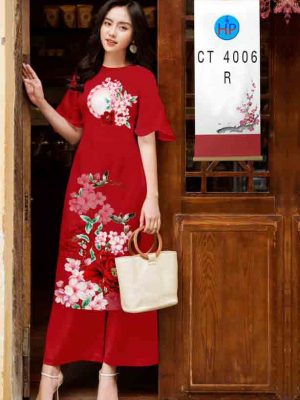 Vải áo dài hoa in 3D mới ra AD CT4006 21 1604035590 247 Vai ao dai hoa in 3D moi ra AD CT4006
