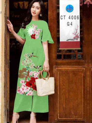 Vải áo dài hoa in 3D mới ra AD CT4006 20 1604035590 406 Vai ao dai hoa in 3D moi ra AD CT4006