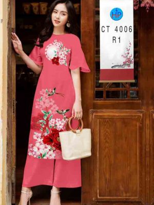 Vải áo dài hoa in 3D mới ra AD CT4006 25 1604035591 397 Vai ao dai hoa in 3D moi ra AD CT4006