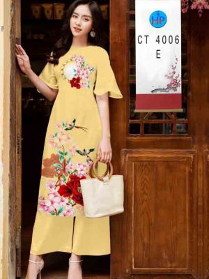 Vải áo dài hoa in 3D mới ra AD CT4006 31 1604035592 3 Vai ao dai hoa in 3D moi ra AD CT4006