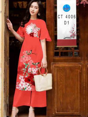 Vải áo dài hoa in 3D mới ra AD CT4006 32 1604035592 504 Vai ao dai hoa in 3D moi ra AD CT4006