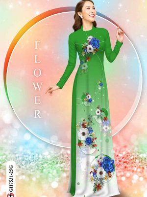 Vải áo dài hoa in 3D thiết kế 2020 AD GH7531 17 1604035966 148 Vai ao dai hoa in 3D thiet ke 2020 AD