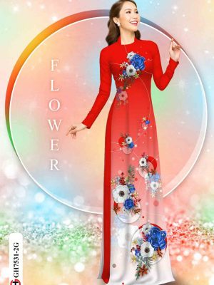 Vải áo dài hoa in 3D thiết kế 2020 AD GH7531 22 1604035967 14 Vai ao dai hoa in 3D thiet ke 2020 AD