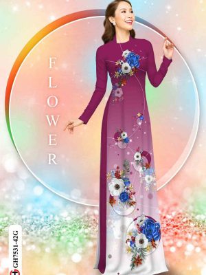 Vải áo dài hoa in 3D thiết kế 2020 AD GH7531 27 1604035968 184 Vai ao dai hoa in 3D thiet ke 2020 AD