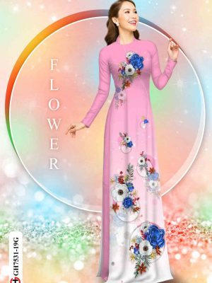 Vải áo dài hoa in 3D thiết kế 2020 AD GH7531 26 1604035968 344 Vai ao dai hoa in 3D thiet ke 2020 AD