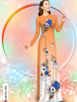 Vải áo dài hoa in 3D thiết kế 2020 AD GH7531 29 1604035969 288 Vai ao dai hoa in 3D thiet ke 2020 AD