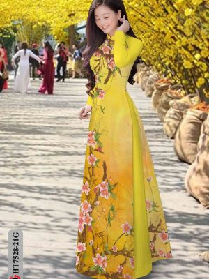 Vải áo dài hoa in 3D thiết kế 2020 AD HT7528 19 1604036780 761 Vai ao dai hoa in 3D thiet ke 2020 AD