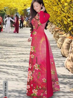 Vải áo dài hoa in 3D thiết kế 2020 AD HT7528 28 1604036782 612 Vai ao dai hoa in 3D thiet ke 2020 AD