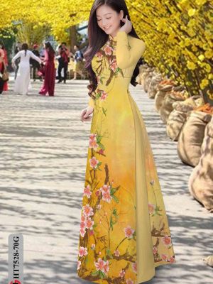 Vải áo dài hoa in 3D thiết kế 2020 AD HT7528 27 1604036782 854 Vai ao dai hoa in 3D thiet ke 2020 AD