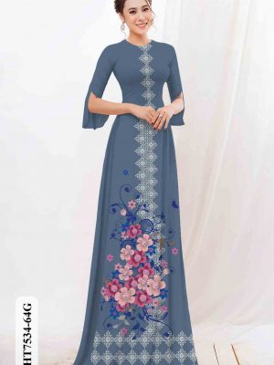 Vải áo dài hoa in 3D kiểu mới AD HT7534 20 1604037044 553 Vai ao dai hoa in 3D kieu moi AD HT7534