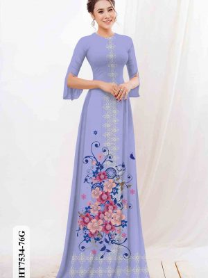 Vải áo dài hoa in 3D kiểu mới AD HT7534 28 1604037045 218 Vai ao dai hoa in 3D kieu moi AD HT7534