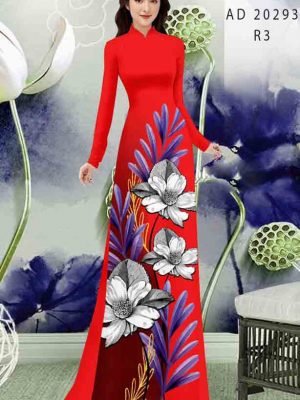 1604037237 390 Vai ao dai hoa in 3D thiet ke 2020 AD