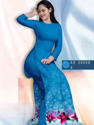 Vải áo dài giáng sinh thiết kế 2020 AD 30046 25 1604037369 213 Vai ao dai giang sinh thiet ke 2020 AD 30046