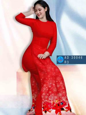 Vải áo dài giáng sinh thiết kế 2020 AD 30046 24 1604037369 68 Vai ao dai giang sinh thiet ke 2020 AD 30046