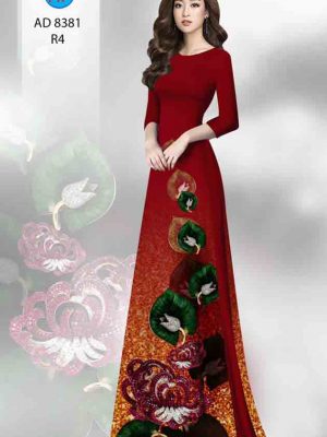 Vải áo dài hoa in 3D mới ra AD 8381 24 1604037498 292 Vai ao dai hoa in 3D moi ra AD 8381