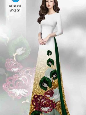 Vải áo dài hoa in 3D mới ra AD 8381 22 1604037498 467 Vai ao dai hoa in 3D moi ra AD 8381