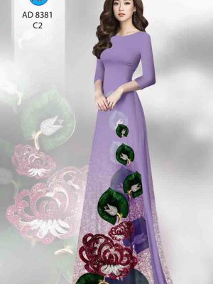 Vải áo dài hoa in 3D mới ra AD 8381 23 1604037498 500 Vai ao dai hoa in 3D moi ra AD 8381