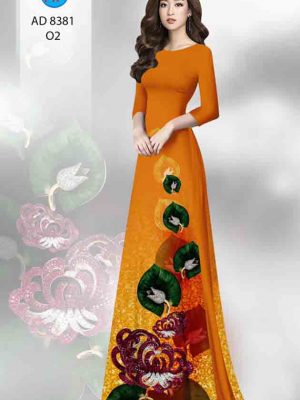 Vải áo dài hoa in 3D mới ra AD 8381 25 1604037498 712 Vai ao dai hoa in 3D moi ra AD 8381