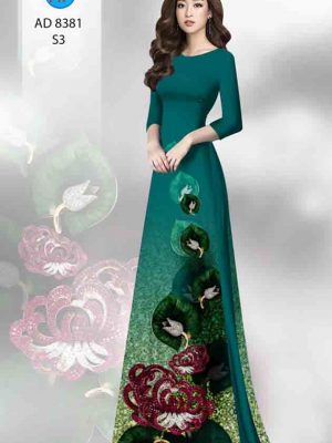 Vải áo dài hoa in 3D mới ra AD 8381 29 1604037499 654 Vai ao dai hoa in 3D moi ra AD 8381